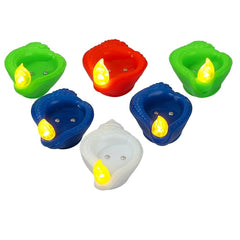 Shankh Water Sensor LED Diya – Eco-Friendly Electric Diya with Warm Light for Home Décor & Festivals