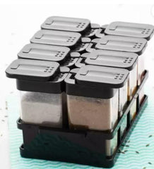 Spice Storage Box Jar Set ( Pack of 8 )