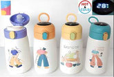 Kids Thermos Water Bottle For School