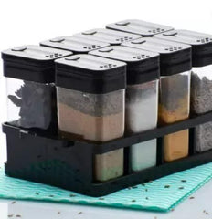 Spice Storage Box Jar Set ( Pack of 8 )