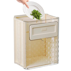 Foldable Hanging Trash Can for compact kitchens, Home, bathrooms, bedrooms, Clinics and office spaces.