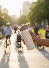 Premium Insulated Stainless Steel Water Bottle - Perfect For School/College, Gym and office