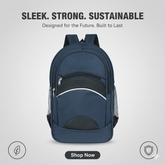 Multipurpose 25L Laptop Backpack – College, Work & Travel Bag | Durable Polyester