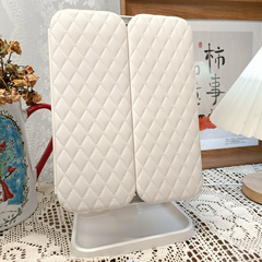 Triple Magnification LED Makeup Mirror – Touch Control, Adjustable Rotation & Dual Power for Home and Travel