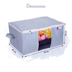 Multi Purpose Storage Bags with Handles Set of 2