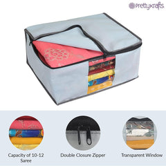 Premium Saree Storage Covers for Wardrobe – Protect & Organize (Pack of 6)