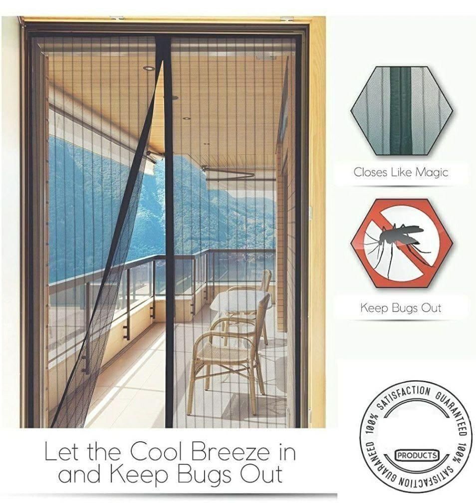 Magnetic Mesh Door Net for Mosquito