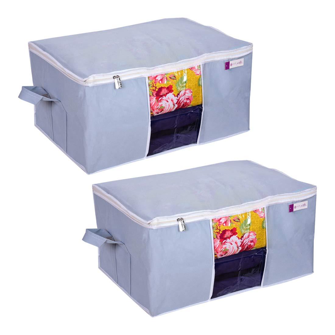 Multi Purpose Storage Bags with Handles Set of 2