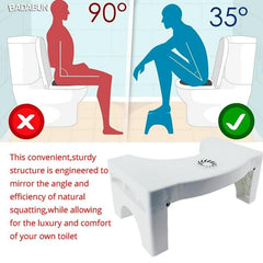 Foldable Toilet Stool for Every Home with Air Freshener Slot