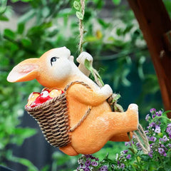Charming Rabbit Decoration – A Cute Touch for Home or Garden