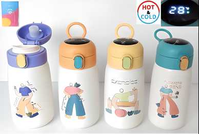 Kids Thermos Water Bottle For School