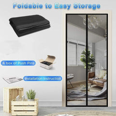 Magnetic Mesh Door Net for Mosquito