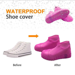 Reusable Waterproof Silicone Shoe Covers – Anti-Skid Protector