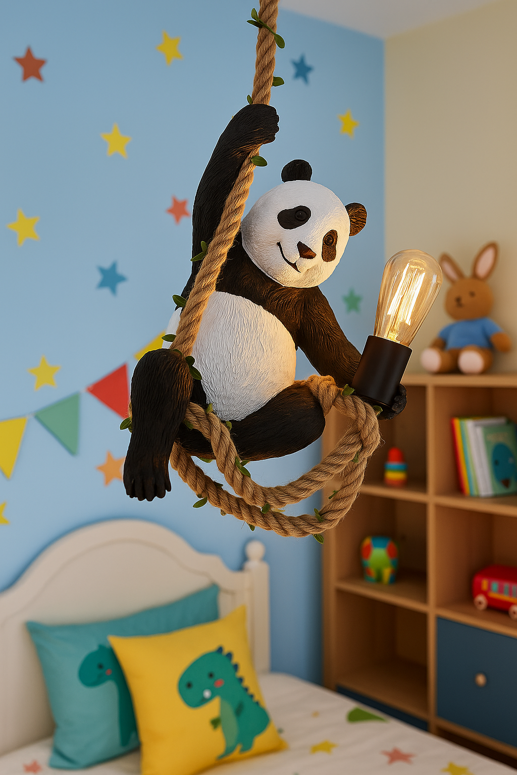 Panda Ceiling Hanging Lamp
