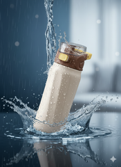 Premium Insulated Stainless Steel Water Bottle - Perfect For School/College, Gym and office