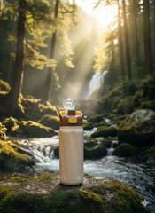 Premium Insulated Stainless Steel Water Bottle - Perfect For School/College, Gym and office