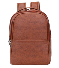 Premium Fox Leather Backpack – Stylish, Spacious & Durable (Unisex | Brown | 25L)